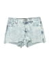 Express 100% Cotton Blue Denim Shorts Size 6 - photo 1