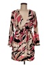 Tori Richard Print Tan Casual Dress Size M - photo 1
