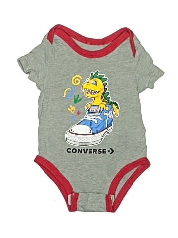 Converse Short Sleeve Onesie (view 1)