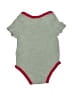 Converse Graphic Gray Short Sleeve Onesie 0-3 MO / 3 MO - photo 2