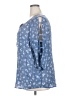 Fred David Blue 3/4 Sleeve Blouse Size 2X - photo 5