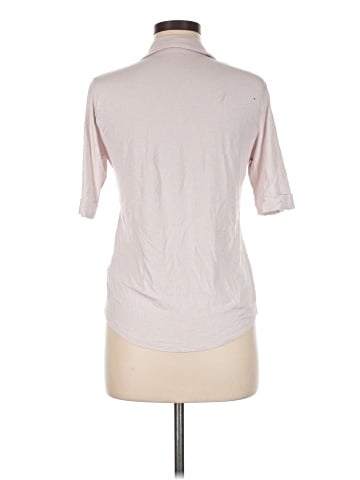Majestic Filatures 3/4 Sleeve Button-Down Shirt (view 2)
