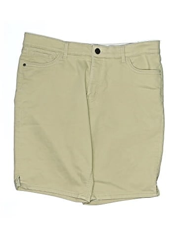 Liz Claiborne Khaki Shorts (view 1)
