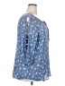 Fred David Blue 3/4 Sleeve Blouse Size 2X - photo 4