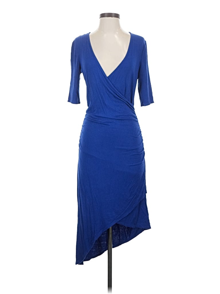 Pre-owned Just Fab Cocktail Dress In Blue