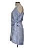 TCEC 100% Polyester Stripes Blue Casual Dress Size L - photo 5