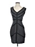 XOXO Chevron-herringbone Gray Cocktail Dress Size 1 - 2 - photo 1