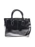 Harve Benard Solid Black Leather Satchel One size - photo 1