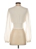 Wilfred 100% Polyester Ivory Long Sleeve Blouse Size S - photo 2