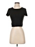 Moa Moa Black Short Sleeve Turtleneck Size XS - photo 1