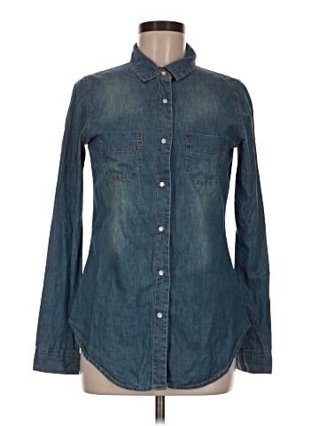 Japna Long Sleeve Button-Down Shirt (view 1)