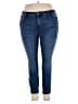 wonderly Solid Blue Jeans Size 20W - photo 1