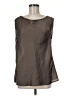 Violet & Claire 100% Polyester Brown Sleeveless Blouse Size M - photo 1