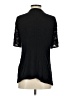 Nanette Lepore 100% Nylon Black Short Sleeve Top Size XS - photo 2