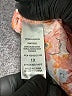 Democracy 100% Rayon Floral Orange Short Sleeve Blouse Size 1X - photo 8