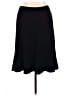 Eileen Fisher Solid Black Formal Skirt Size L - photo 2