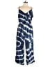 Cbrand 100% Rayon Tie-dye Blue Jumpsuit Size XXL - photo 1