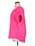 Pleione 100% Polyester Pink Short Sleeve Blouse Size XL - photo 5