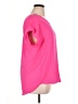Pleione 100% Polyester Pink Short Sleeve Blouse Size XL - photo 4