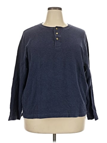 Covington Long Sleeve Henley (view 1)