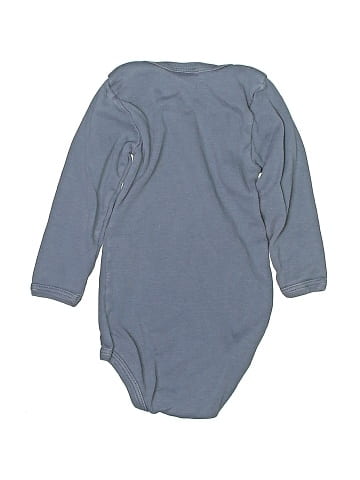 Petit Bateau Long Sleeve Onesie (view 2)