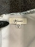 Jay Godfrey 100% Polyester Metallic Silver Cocktail Dress Size 12 - photo 7