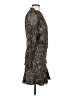 Veronica Beard Paisley Gray Cocktail Dress Size 6 - photo 4