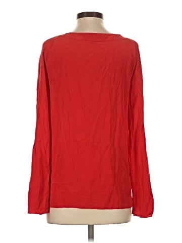 Chelsea And Walker Long Sleeve Silk Top (view 2)