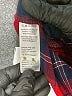 Jachs Girlfriend Plaid Red Long Sleeve Button-Down Shirt Size L - photo 8