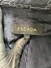 Escada 100% Polyester Paisley Blue Jacket Size EU 38 / US 8 - photo 6