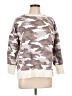 Caslon Camo Tan Sweatshirt Size L - photo 1