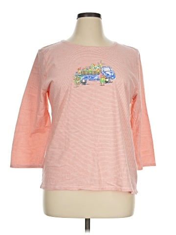 Talbots Outlet 3/4 Sleeve T-Shirt (view 1)