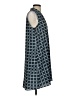 New Directions Graphic Blue Casual Dress Size S - photo 4