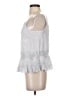 Floreat Silver Sleeveless Blouse Size 4 - photo 5
