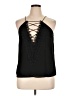 WAYF 100% Polyester Black Sleeveless Blouse Size XL - photo 1
