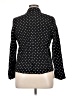 Rafaella Polka Dots Black Blazer Size XL - photo 2