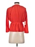 Wilfred 100% Polyester Red 3/4 Sleeve Blouse Size XS - photo 2