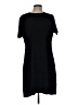 misook Solid Black Casual Dress Size L - photo 1