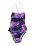Speedo Stars Purple One Piece Swimsuit Size Sm (32) - photo 1