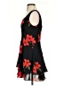 Hampton Nites Floral Black Cocktail Dress Size 4 - photo 5