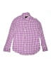J.Crew Checkered-gingham Purple Long Sleeve Button-Down Shirt Size 2 - photo 1