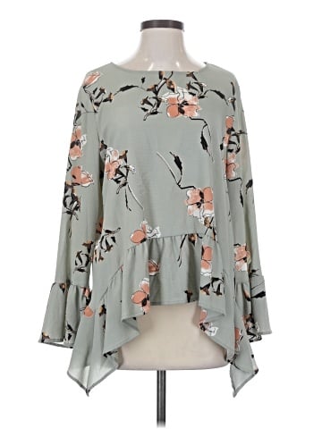 Gibson Long Sleeve Blouse (view 1)