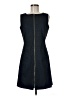 Jude Connally Tweed Blue Casual Dress Size 8 - photo 1