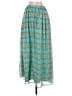 Cato 100% Polyester Paisley Teal Casual Skirt Size S - photo 2