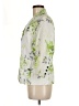 Coldwater Creek Floral Ivory Blazer Size 6 - photo 5