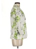 Coldwater Creek Floral Ivory Blazer Size 6 - photo 4