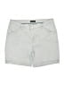 Lee Solid Gray Khaki Shorts Size 16 - photo 1