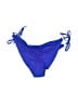 Vitamin A Solid Blue Swimsuit Bottoms Size 24 waist (estimated) - photo 2