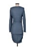 Zara Tweed Blue Casual Dress Size M - photo 2