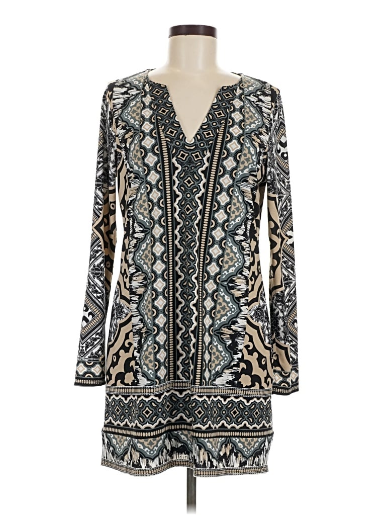 Pre-owned Hale Bob Casual Dress In Teal